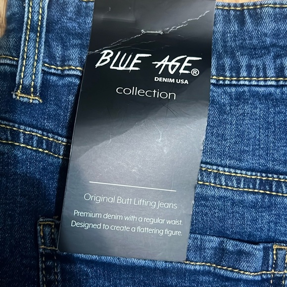 Blue Age Denim Skirt - Picture 3 of 4